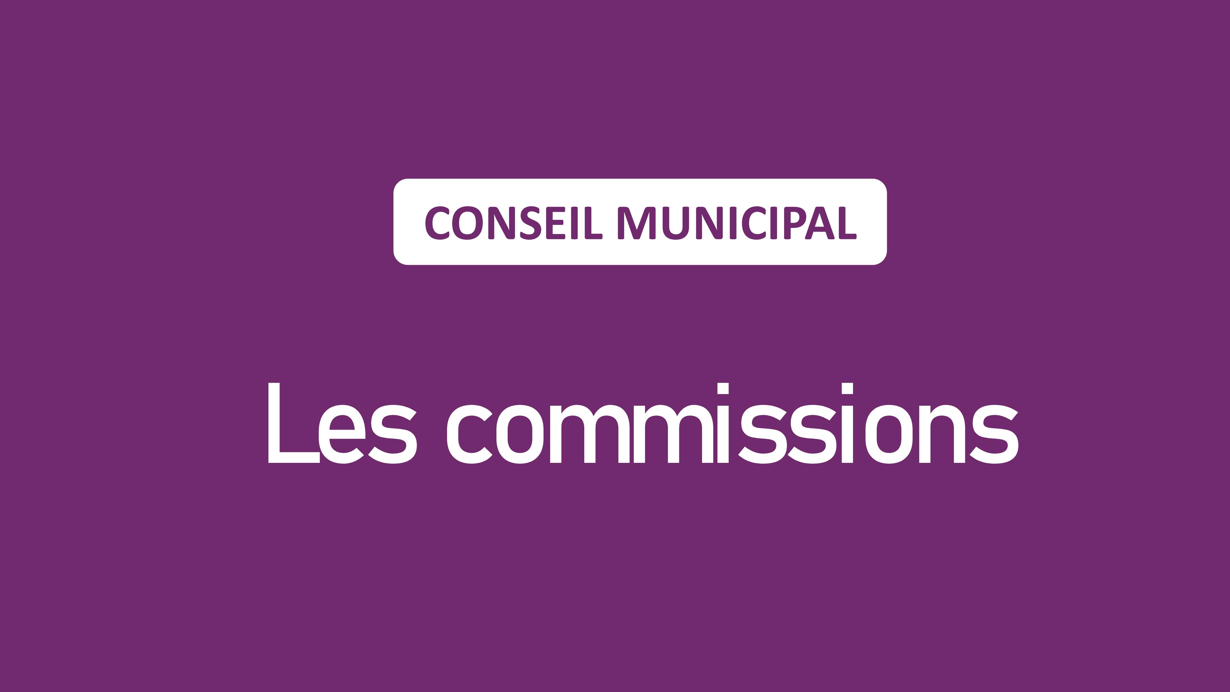 Les commissions