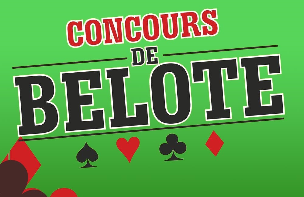 Concours de Belote - Club de l'Amitié